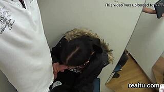 Exceptional czech teen 18+ie gets seduced in the shopping centre and drilled in pov