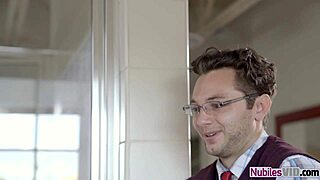 alexis fawx catches STEPSON sterling SPYING on her BIG TITS and BOOBS in a MATURE BLONDE DOGGYSTYLE SCENE