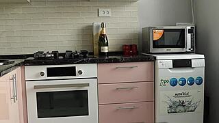 He fucked a beautiful young brunette hard while cheating