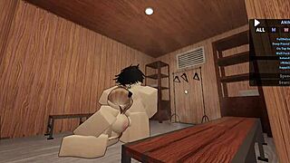 रोब्लॉक्स की किटन को मेलडॉम डॉमिनेशन में जोरदार चुदाई!