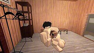 roblox e kitten get fucked hard in maledom domination.