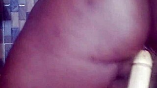 Queensandypussy Fucks Her Dildo With Ass And Boobs In Doggy