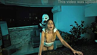 Does Terrifier Fuck Natalia on Halloween Night?