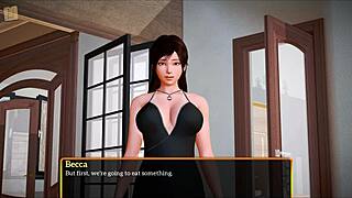 I can't believe my new family is into this big cock action with that brunette's big ass.