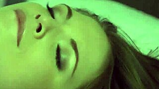 teen beauty fingers herself alone in intriguing solo