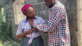 Naughty African MILF's Big Ass Explored Intensely