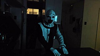 Does Terrifier Fuck Natalia on Halloween Night?