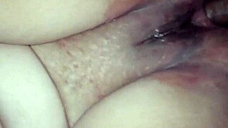 She takes anal from her lover.