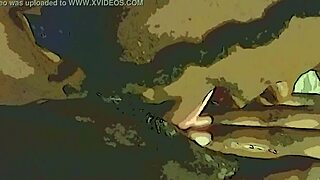 Wet Ebony Pussy Gets Dildo And Tongue Tag Team