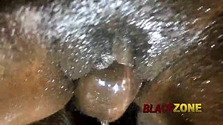 Beautiful Ebony Stepmom Tells Stepson, What Happens In Bathroom Stays There!