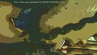 Wet Ebony Pussy Gets Dildo And Tongue Tag Team