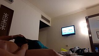 I Fucked My Girlfriend's Mouth in the Hotel Room with Lesbian Illusion Girls
