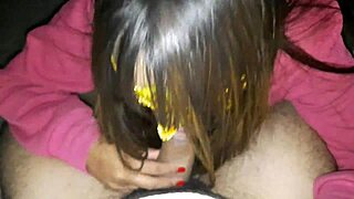 Amateur Takes Monster Cock Creampie On Sofa After Blowjob