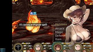 big-breasted adventurer gets creampied in cuckold harem