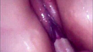 Wow! She has an orgasm and squirts while I pound doggystyle!