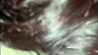 Is this your first time fucking your stepmom alone at home? She's chubby with big tits, and you're the student whore.