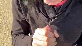 Cum on face after ass fuck.