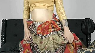 This horny Lily stepmom roleplay in POV is so hot with kissing.