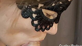 I Sucked His Big Cock Slowly, Wanting Powerful Cumshot in Mouth Close-Up.