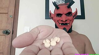 pep's solo performance with big black cock