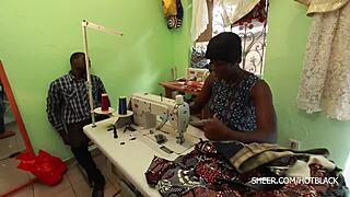 it was wild in dr couture’s workshop when i banged lynda slut. measuring pants turned into a holiday quickie.