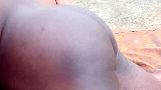 Lulu Caught Stealing, Fucked by Mechanics' Big Black Cocks in Garage