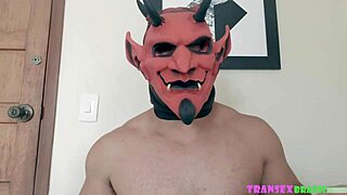 pep's solo performance with big black cock