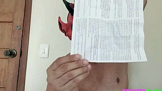 pep's solo performance with big black cock