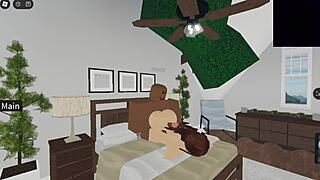 roblox girl finally fucks her crush in hot scene! 🔥