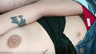 hermanastro cachondo llega al limite con su hot hermanastra