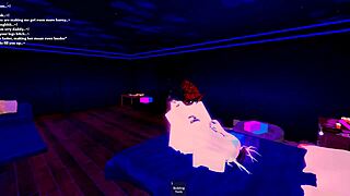 Fucking a little slutty bitch in my freaky room.