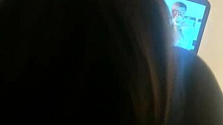 Sloppy Blowjob Face Fucking Action