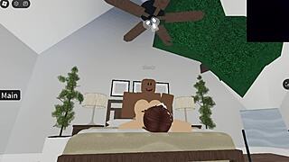 roblox girl finally fucks her crush in hot scene! 🔥