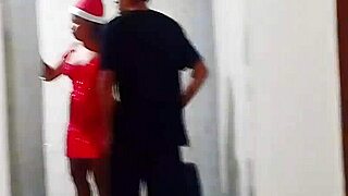 I invited the tenant to christmas dinner and we fucked a lot