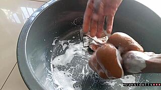 sexdoll creampie backstage with lover