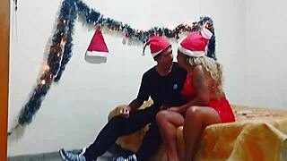 I invited the tenant to christmas dinner and we fucked a lot