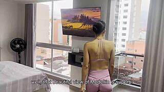 busty latina alicia trece in public with a stranger