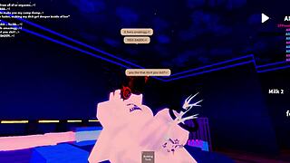 Fucking a little slutty bitch in my freaky room.