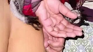 asian bound in hardcore bondage with big cocks