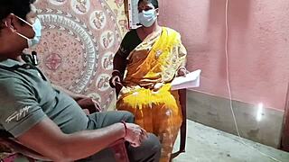 Step-Mother Requests Freehand Massage From Step-Son