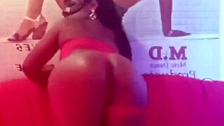 sensualizing for my fans with ebony teen 18+ moves