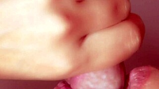 Fucking my friend's Japanese girlfriend, she cums in mouth 😏