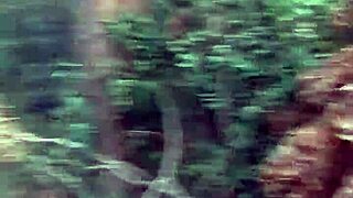 Blonde Cutie Swallows Deepthroat In Public Woods Interracial Adventure