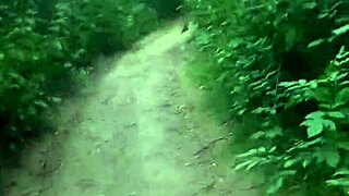 Blonde Cutie Swallows Deepthroat In Public Woods Interracial Adventure