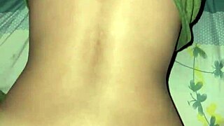 chubby babe enjoys deep anal pounding with shaved pussy.