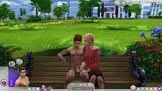 i gave a dangerous blowjob in the park with my mouth