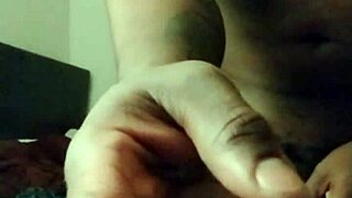 feeling sexy while playing with hair and spreading ass