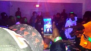 Cherise Roze Rips Clothes Off in Halloween Stripper Party!