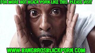 Super Hot Black Teen Sucks Biggest Dick