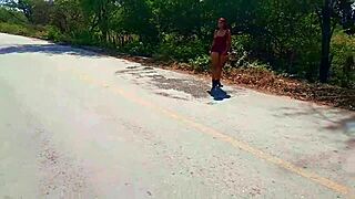 show me those natural tits and ass outdoors in Cancún